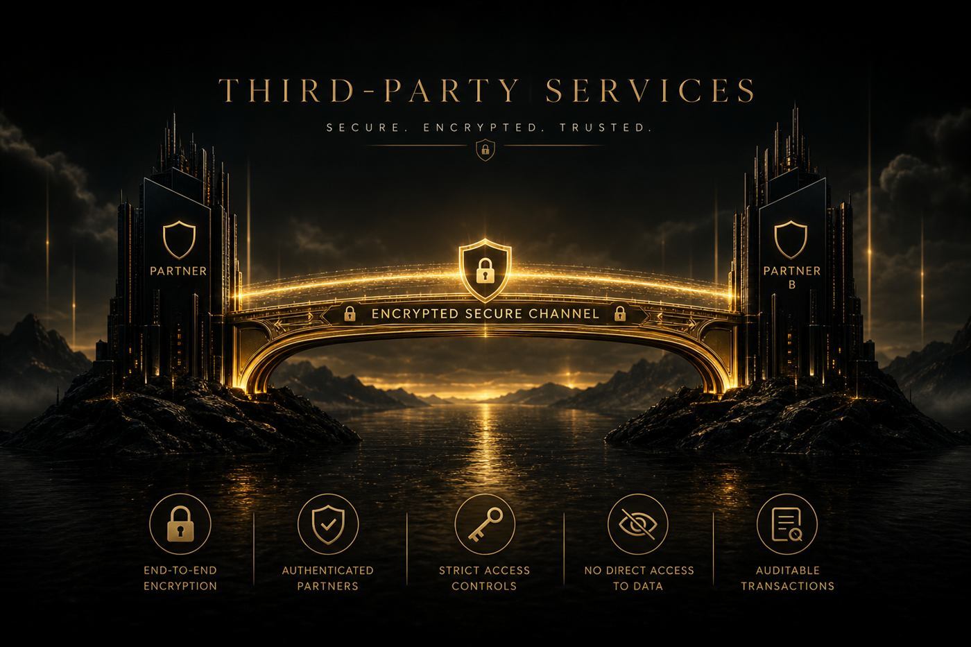 Third-party services working with BigBat privacy standards